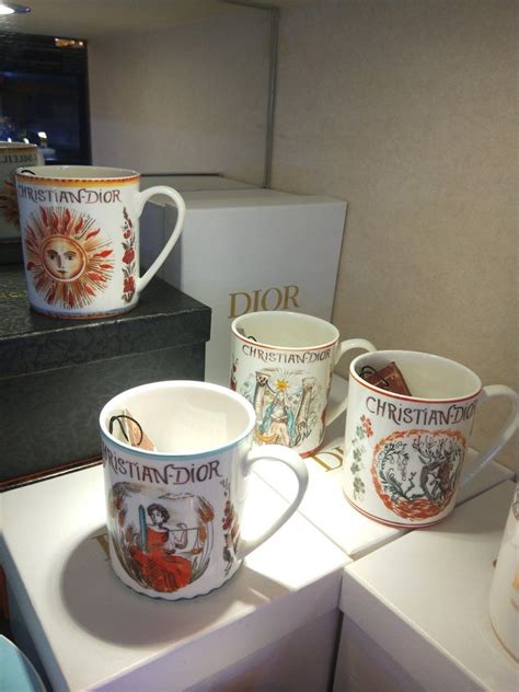 dior mug|dior tea set.